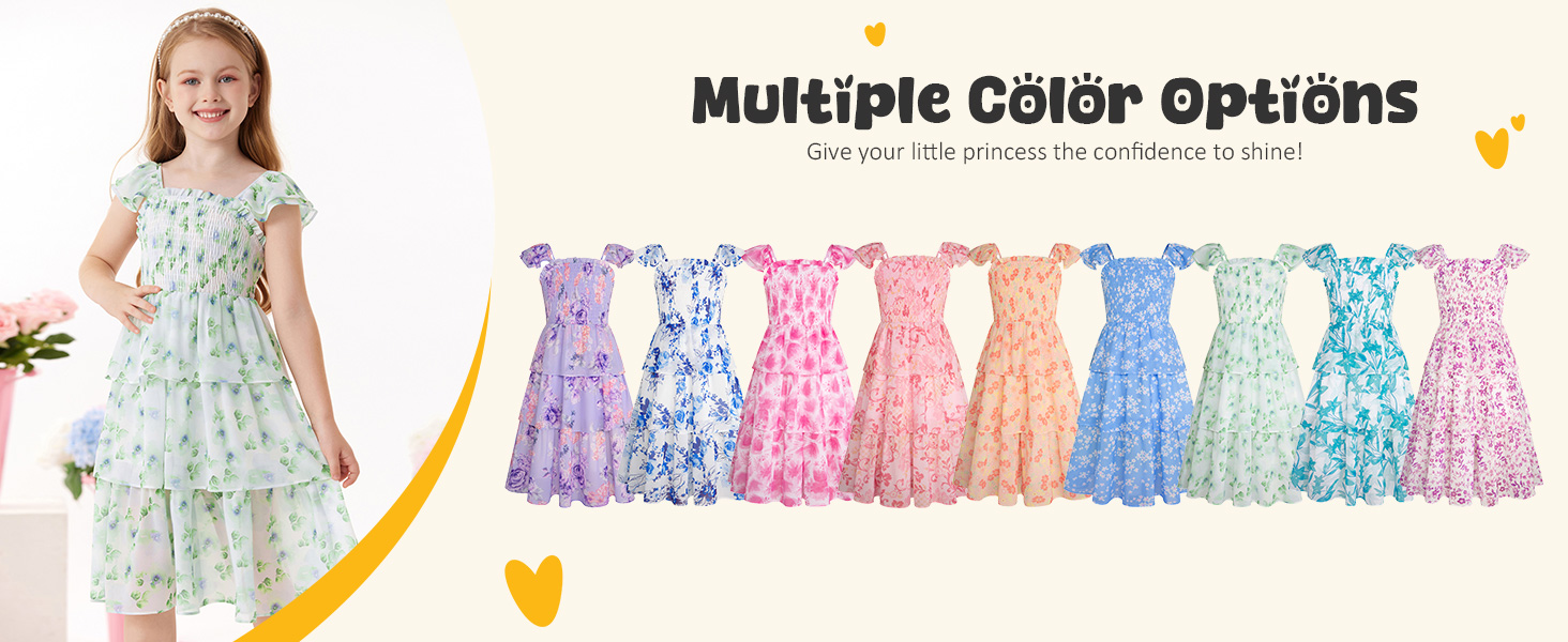 fancy dress summer dress holiday dress flower girls fress spring dress smock dress birthday dress