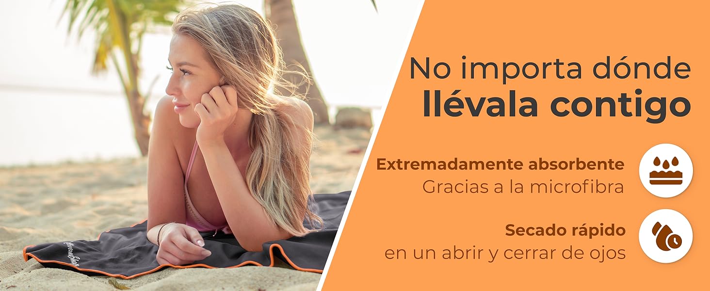 Absorvente, Secado rápido, Toalha de microfibra, Toalha de microfibra, Banho, Equipamento de mão