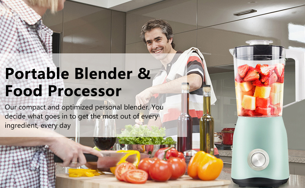 1.5L Blenders For Kitchen, 1500 Watts Countertop Smoothie Blender
