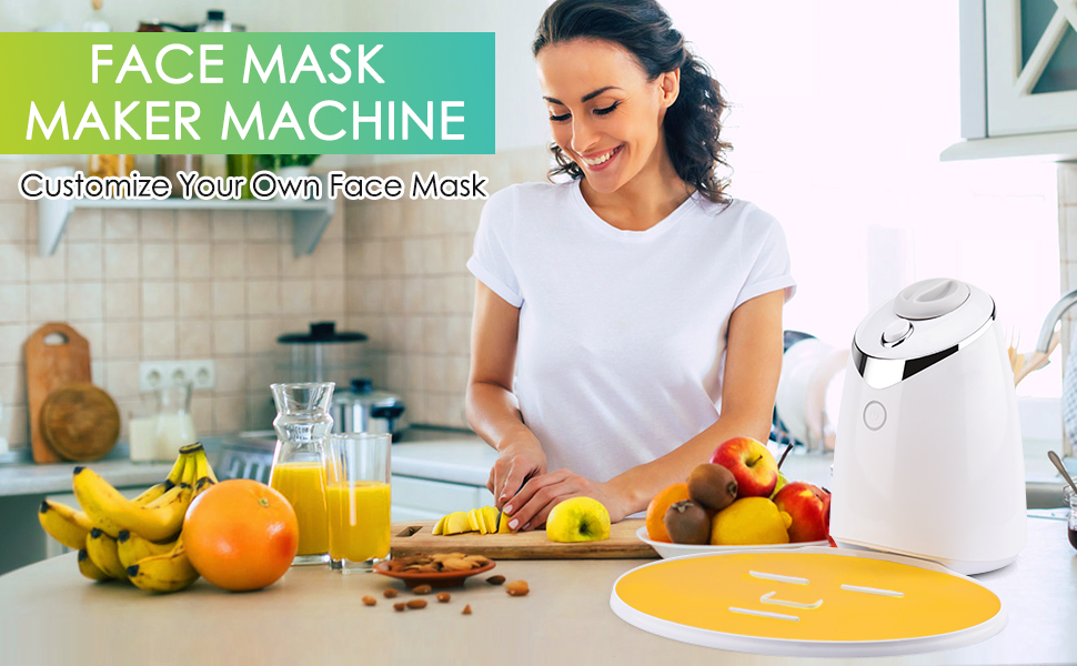 face mask machine for glowing