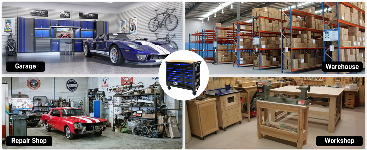 12 Drawers Tool Cart