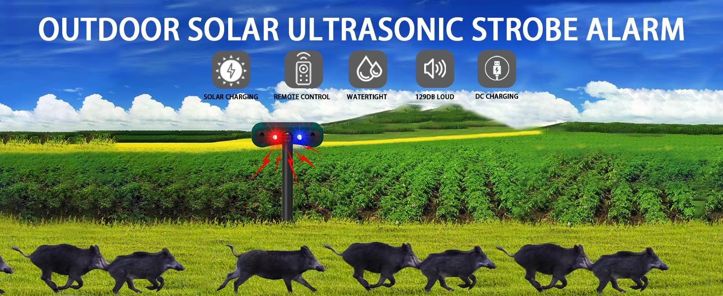 solar lights alarm outdoor solar strobe warning light motion sensor light indoor driveway alarm