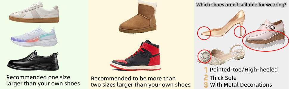 Waterproof Boot Shoe Cover for Rain Shoe Covers for Men and Women 