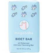 Megababe Bidet Bar | pH Balanced Cleansing Bar for the Entire Intimate Area | 4.5 oz