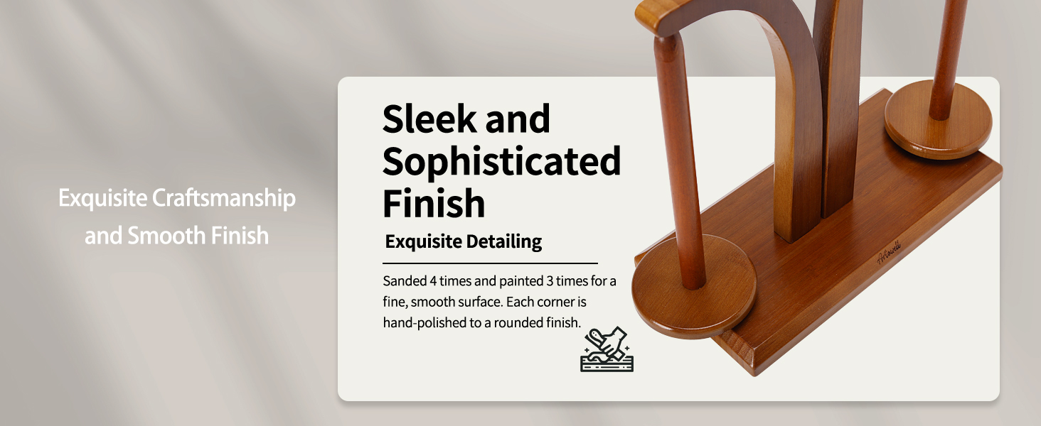 dual arm magnetic yarn holder