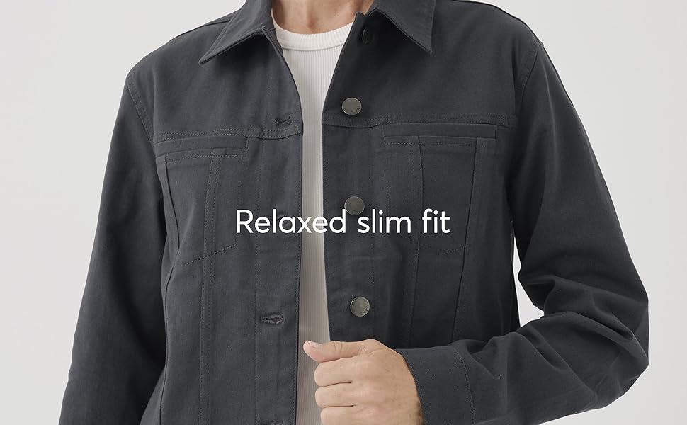 Relaxed slim fit