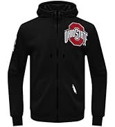 Pro Standard Mens College Classic Chenille Full Zip Hoodie