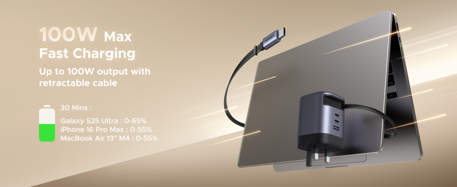 type c charger usb fast charge safe charging phone laptop tablet iphone samsung xiaomi business trip