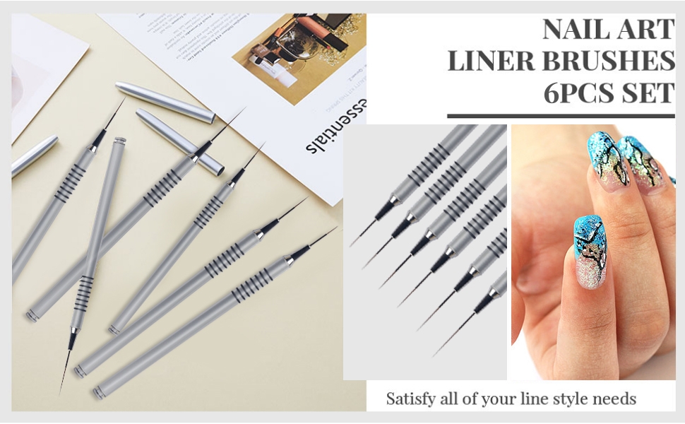 9 mm liner nagelborstel