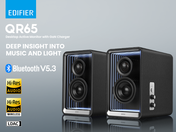 Edifier QR65 Bluetooth5.3 ブラック QR65 Multimedia Speaker System – Edifier USA