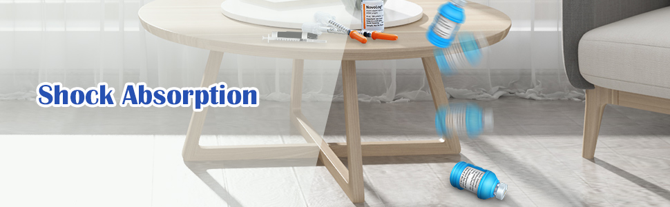 insulin vials silicone protector case