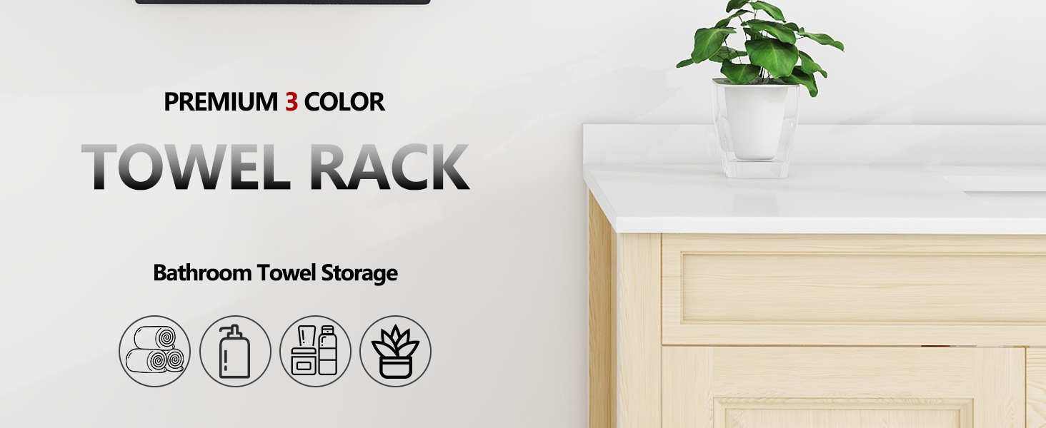 Towel Storage for Small Bathroom