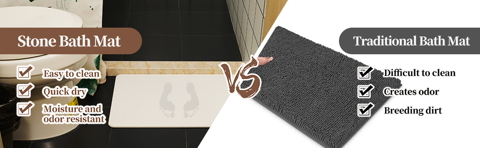 Stone Bath Mat