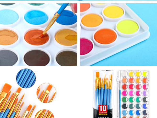 Watercolor Paint Set