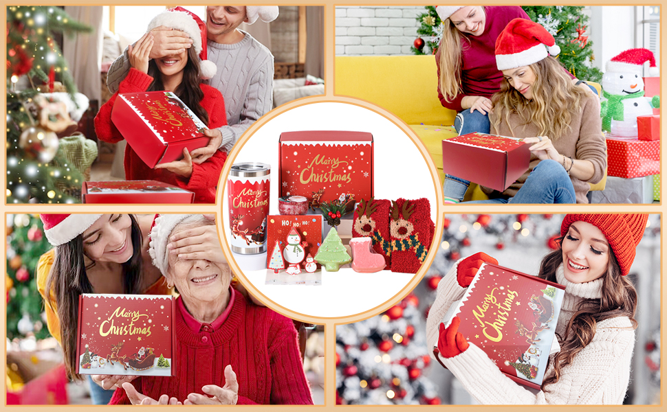 Usmilegift 8pcs Christmas Gifts for WomenMom Her Best Friend Girlfriend Wife