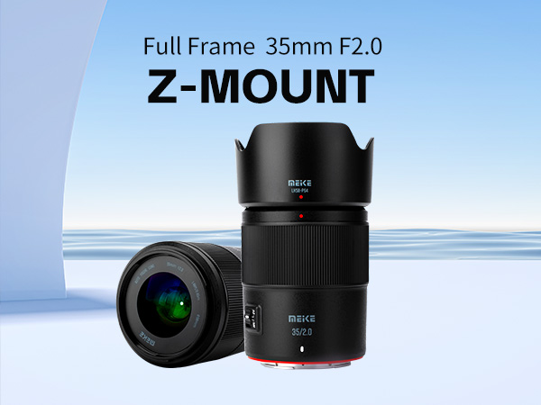 MEIKE メイケ 35mm f2 afレンズ Nikon ニコン Zマウント用 日常写真から作品作りまで使える単焦点レンズ「Meike 35mm F2