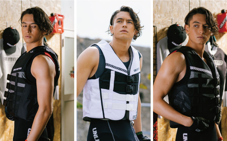 Amazon | UNLIMITED COMFORT ライフジャケット メンズ ジェット