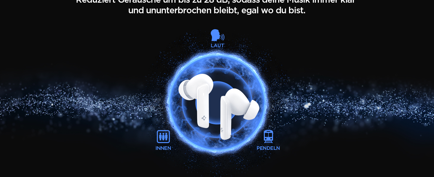Leuchtendes blaues kreisförmiges Logo oder Emblem mit „1r“ -Text vor dunklem Hintergrund mit wasserähnlichen Partikeleffekten.