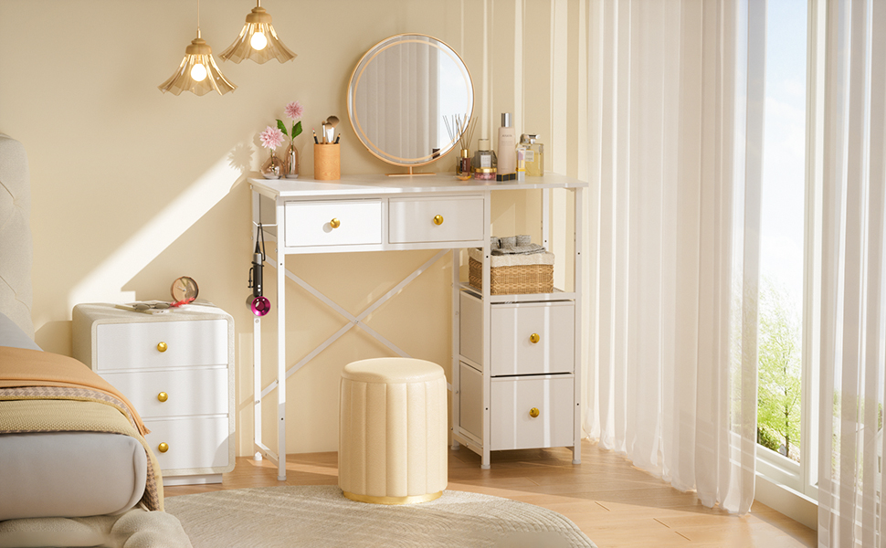 makeup vanity no mirror