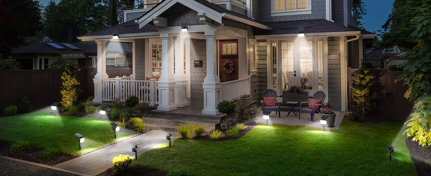 WELALO Solar Spot Lights Outdoor