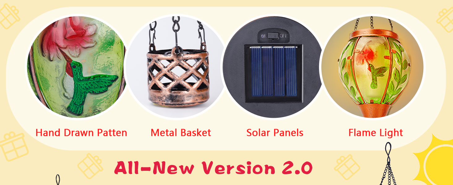 air balloon solar light