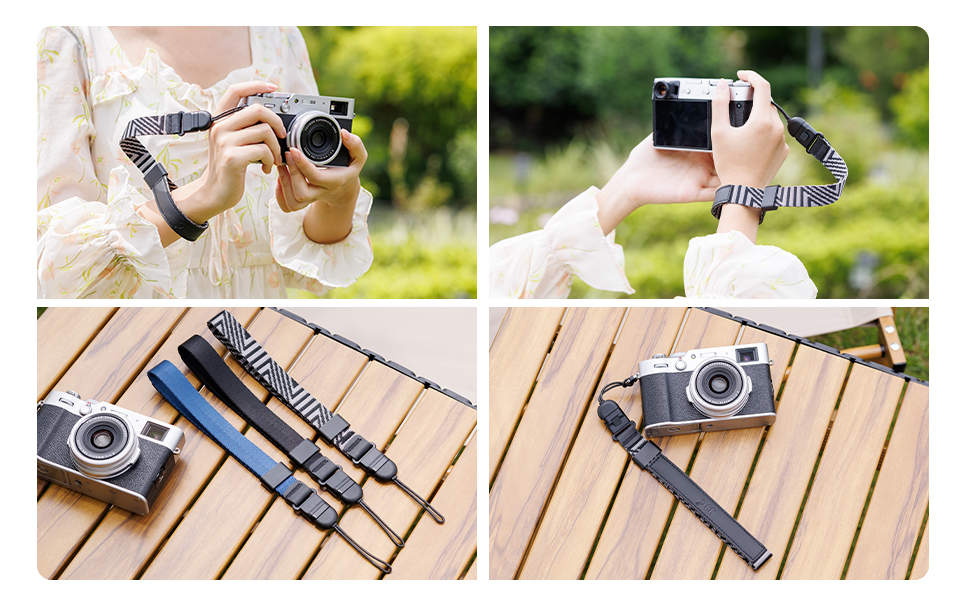 Camera Wrist Strap, Adjustable Quick Release Camera Hand