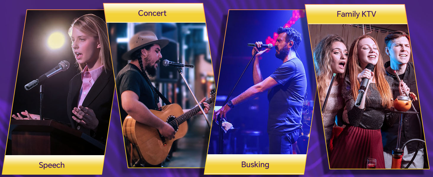 speech concert busking family ktv