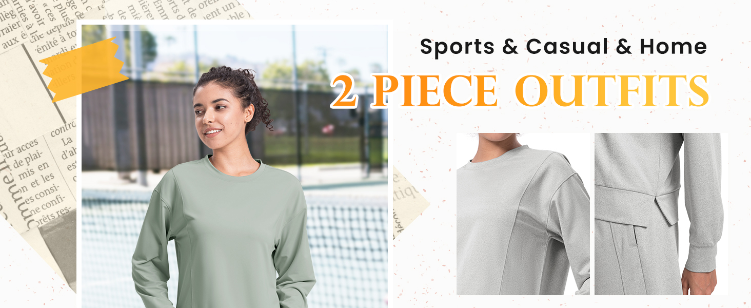 Womens tracksuits 2 piece sweatsuits Long Sleeve Pullover Sweatpants casual sport fashion lounge set
