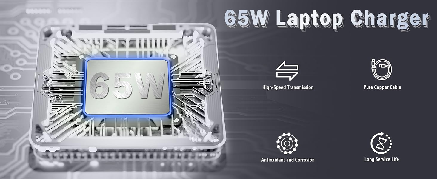 65W HP charger