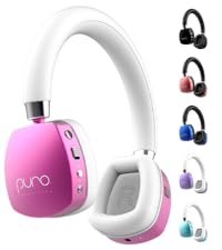 ヘッドホン PURO KIDS WIRELESS HEADPHONES BT2200-Plus Volume Limited Kids' Bluetooth Headphones – Puro