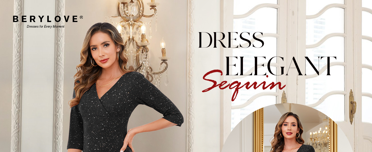 Sequin Formal Dress