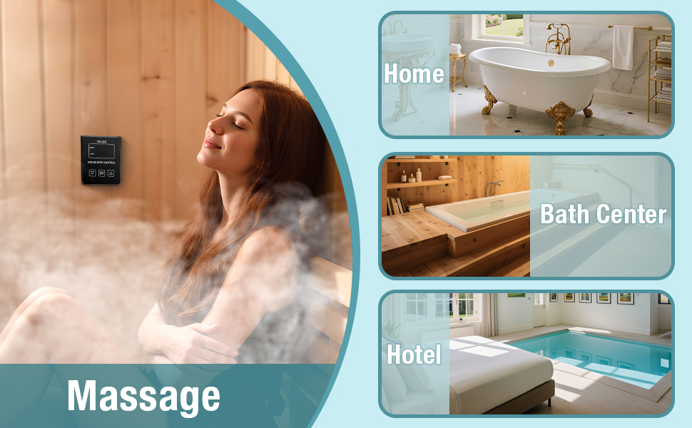 steam generator for sauna bath