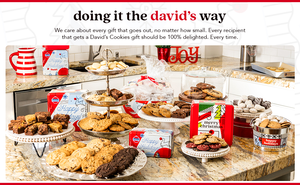 David's Cookies Gourmet and Freshly Baked Merry Christmas