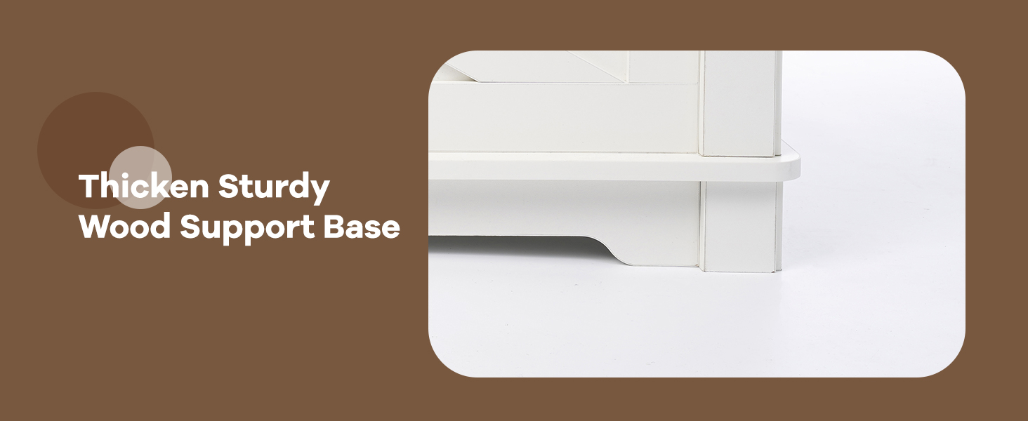Thicken Sturdy Wood Support Base