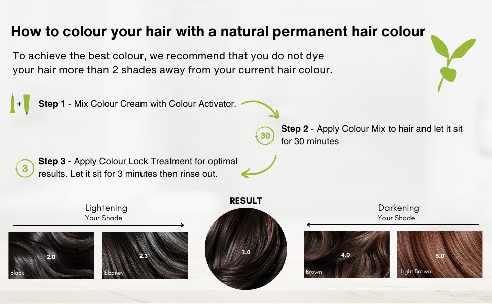how to colour your hair with naturigin use colour lock shampoo and conditioner for best after care