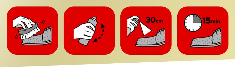 protetor de chinelos; spray impermeabilizante têxtil; spray sapatos impermeáveis