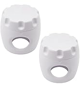 ZHMEINA 2 Pack Door Knob Safety Cover for Kids, Door Knob Cover, Screw Thread Design, Doors Knobs...