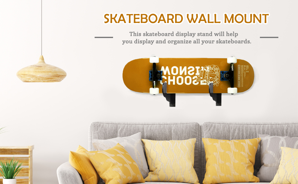 Skateboard Wall Mount