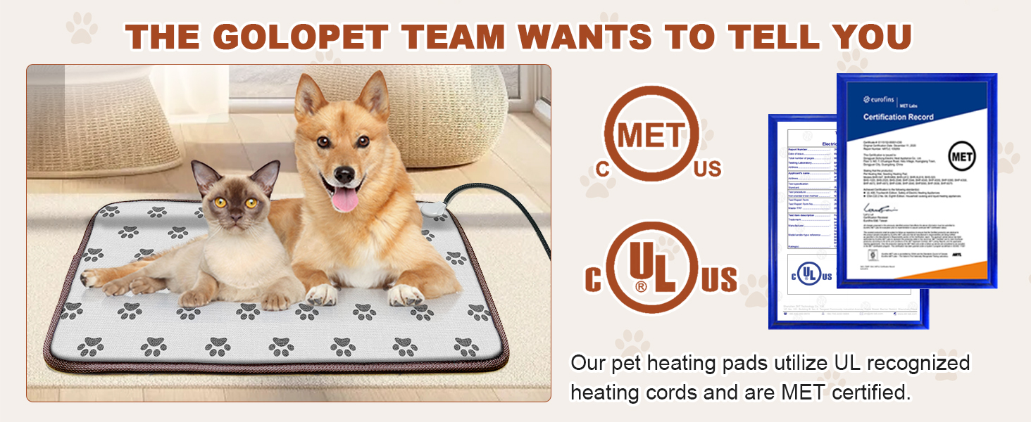 dog heated bed