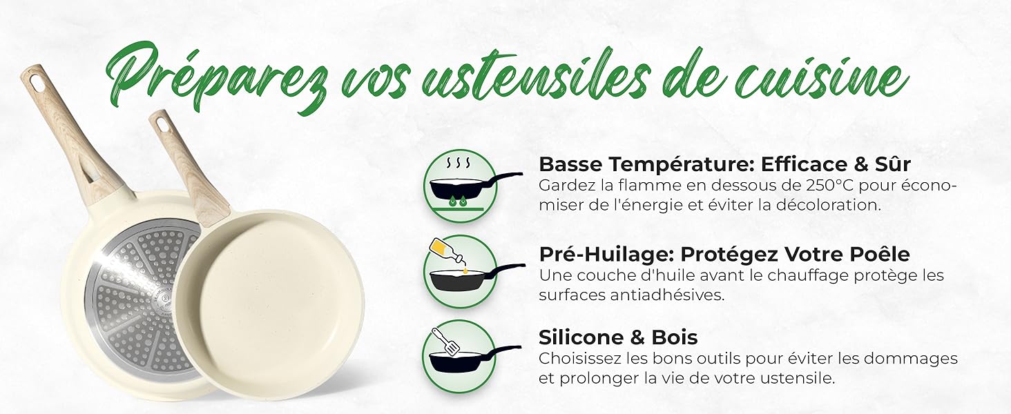 JUST PERFECTO Batterie de cuisine induction + poêles anti-adhésives + convient à tous les feux de cuisson - pour cuisine 3577bf40 Fa04 428b 8f36 9d4bad9d1bec. CR0,0,2928,1200 PT0 SX1464 V1