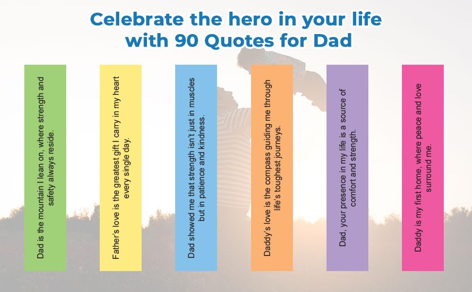 Quote for Dad - A gift for the soul