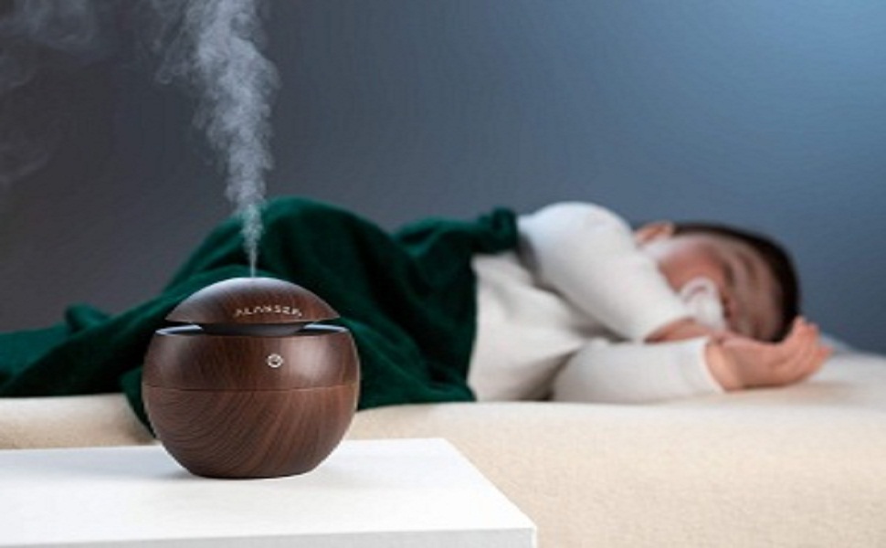 Dark Wooden Humidifier 2 Humidifier For Home Office