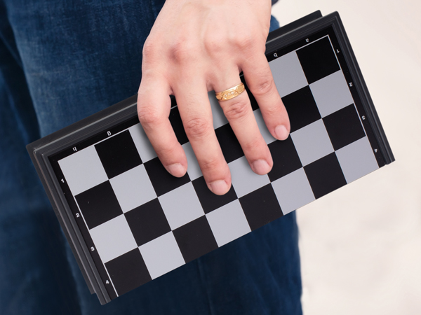 felt competition chess men children replacement pieces set mat wooden adults game weighted