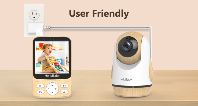 baby monitor with camera and audio