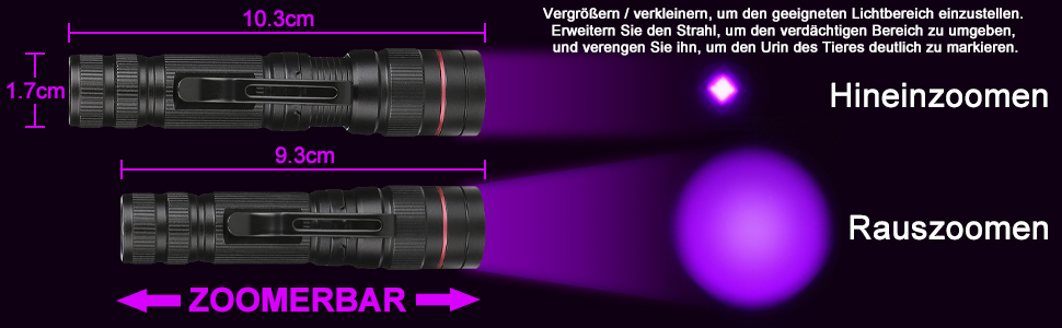 schwarzlicht taschenlampe