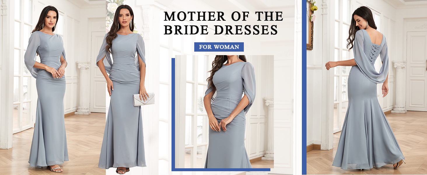 mermaid mother of the bride dresses for wedding