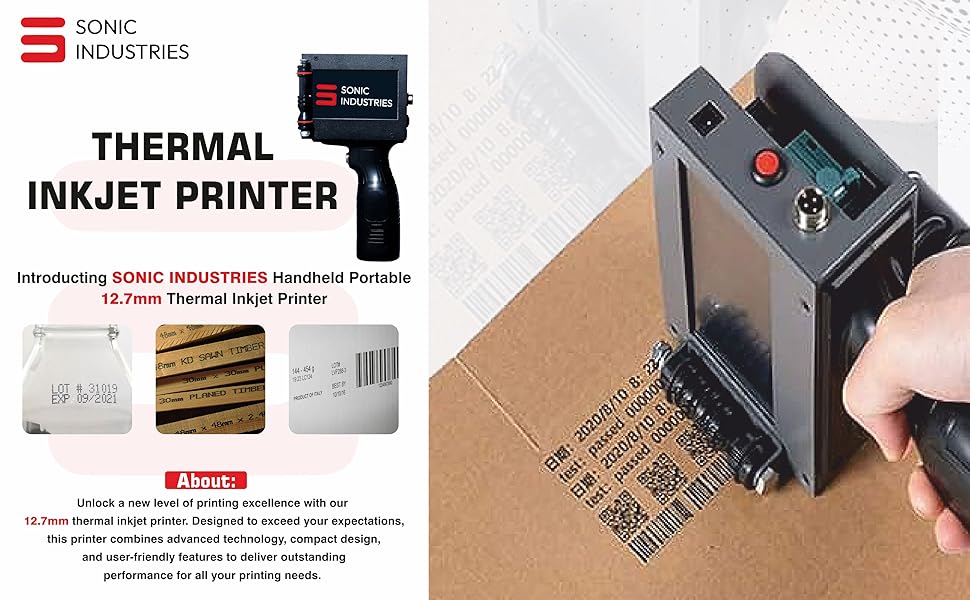 THERMAL INKJET PRINTER DETAILS