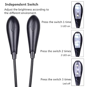 B076S9726R LED Book Light