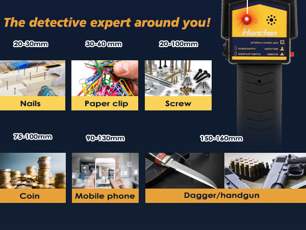 Hanchen Handheld Metal Detector Wand