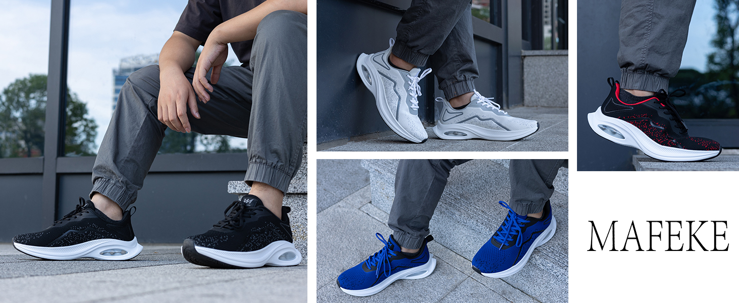 mens sports running athletic tennis shoes